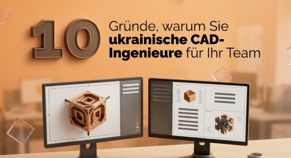 10 Gründe, ukrainische CAD-Ingenieure für Ihr Projekt einzustellen