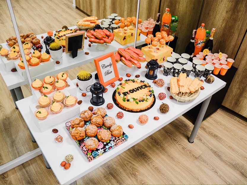 Geburtstagsparty bei Evolvice in der Ukraine