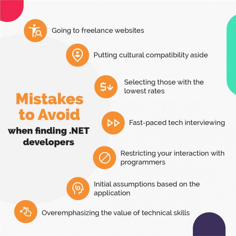 Mistakes to Avoid When Finding .NET Developers